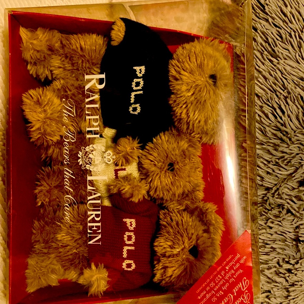 Vintage Polo Bears brand new in original (slightly imperfect box)!